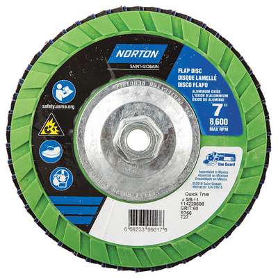 Norton Flap Disc Mounting Hole Size Abrasive Grit