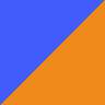 blue / orange