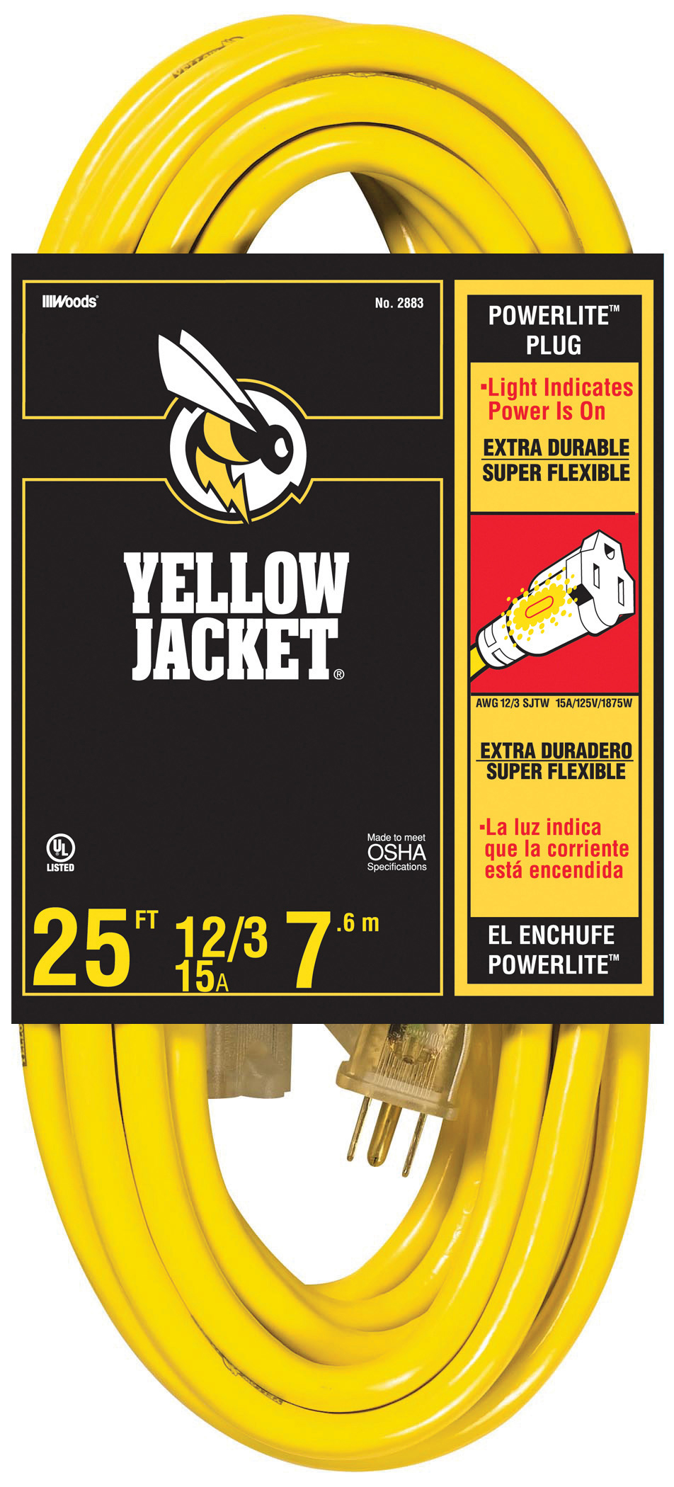 Yellow Jacket Ft Heavy Duty Extension Cord Imperial