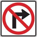 No Turn Signs