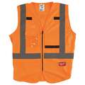 High Visibility Vest,L/Xl,