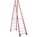 Platform Stepladder,12 Ft.,Fgl,