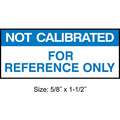 Calibration  Label,1-1/2inWx5/