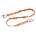 Shock Absorbing Lanyard,1 Leg,