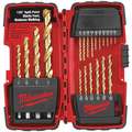 Drill Bit Sets,Titanium,20 Pc