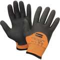 Cut Resistant Gloves,Bl/Or,M