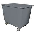 Cube Truck,Hdpe,Gray,15.0 Cu.