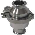 Spring Check Valve,2In,Clamp,