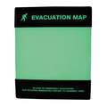 Evacuation Map Holder,8-1/2 In.