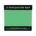 Evacuation Map Holder,11 In. x