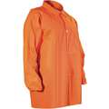 Disposable Lab Coat,Orange,Xl,