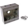 Weatherproof Box,2Gang,5Inlet,