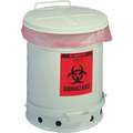 Can,Biohazard,6 Gal,White