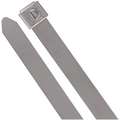 Cable Tie,10 In,Metallic Gray,