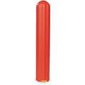 Cover,Bollard Post,Red,8 To 9 In Dia