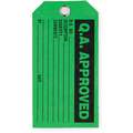 Prod Stat Tag,3 x 5-3/4 In,Bk/