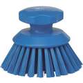 Round Scrub Brush,Blue,1-1/2in,