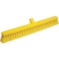 Wide Floor Broom Head,Yellow,2