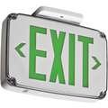 Wet Location Exit Sign,Grn,