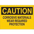 Safety Sign Label,3-1/2 In. H,