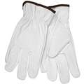 Leather Palm Gloves,Goatskin,L,