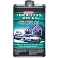 Fiberglass Resin,Liquid,1 Qt,Light Straw