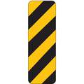 Traffic Sign,12 x 6In,Bk/Yel,