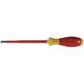 Ins Screwdriver,Slotted,1/4x5