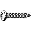 Sheet Metal Screw,Pan,#8,3/4