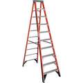 Stepladder,Fiberglass,10 Ft H,