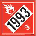 Flammable Liquid Placard,Vinyl