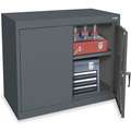 Storage Cabinet,Gray,30 In H,