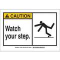 Safety Sign Label,3-1/2 x 5,