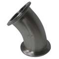 Elbow,45 Deg.,T304 SS,Clamp