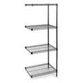 Wire Shelving,Add-On,63" H,