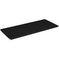 Shelf,36 In W x 24 In D,Black