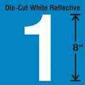 Die-Cut Reflective Number