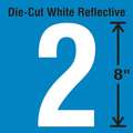 Die-Cut Reflective Number