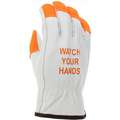 Logo Glove, Driver, Cow Grain