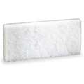 Light Duty Pad,Wht,10Lx4-39/