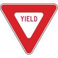 Traffic Sign,24 x 24In,R/Wht,