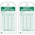 Safety Inspection Tag,5-3/4 x