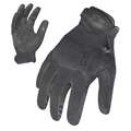 Mechanics Gloves,L Size,Blk,