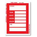 Stock Window Sticker-Red