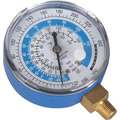 Gauge,2-3/4 In Dia,Low Side,