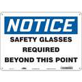 Safety Sign,14" W,10" H,0.055"