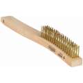 Scratch Brush,Brass,4 x 18 Rows