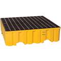 Spill Pallet,w/Drain,132 Gal.,