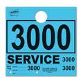 Srvc Hang Tags-Blue 3000-3999