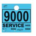 Srvc Hang Tags-Blue 9000-9999